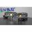 HJG New S75 Triple Projector Lens 180W Foglight Triple LED Projector Fog Lens 180W with Red DRL Foglight Ultra Wide Dual Intensity LED Fog Lights White/Yellow/Red DRL Projector (180W) Universal For All Cars & Bikes LIU HJG S75 Triple Projector Lens