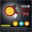 HJG Two Way Alarm System Kit Keyless Start Digital Bike Alarm Kit for Two Wheeler Security HJG Anti-Theft Alarm System Kit (Loud Siren 125 dB, Flashing Light & Shock Sensor) Universal Fit for Motorcycles & Scooters  Two Way Alarm System Kit