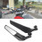 PROTAPER  Universal Aerodynamic Big Rotatable Adjustable Mirrors Motorcycle Wind Wing Side Rearview Mirrors Metal Body Black Rotate able Kawasaki wing mirror