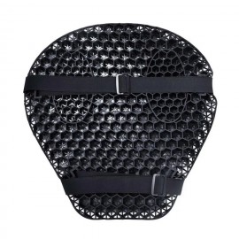 Motorcycle Honeycomb Gel Seat Cushion Decompression Cover Shock Absorbing Relief Air Mesh Cushions with Cover