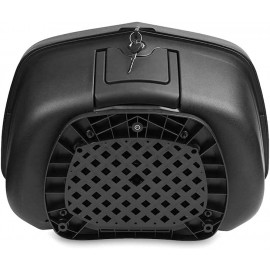 AKE 48L Motorcycle Tail Storage Luggage Topbox Case Taillight Waterproof Luggage Helmet Storage Box Universal