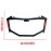Universal Motorcycle Chinse Reflective Shorty Crash Protector Bar (Safe Guard) For Yamaha Ybr , Ybr-G, Ybz , Honda Cb150f, Honda Cb125f, Gr150, Gs150