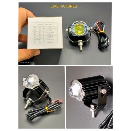 1 PCS Shilan L19 LED Car & Motorcycle Fog Driving Lights 15W 1500Lm High Low Beam White Yellow Lighting Projector Lens Motorbike Auto Other Headlights