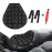 AKE - Motorcycle Air Seat Cushion Shock Absorption Pressure Relief Ride Cooling Down Seat Pad for Cruiser Touring Saddles