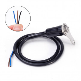 Single Body LED Motorcycle Handlebar Control Dual Push Button On Off LED Switch Headlight Flasher Dual Switch 2 Choice For Handlebar Fog Light Metal Chrome Multi Color Singal LED BTN