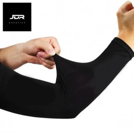 JDR motorcycle Arm sleeves Cover Lightweight breathable comfortable for every ride summer winter Black Color