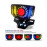 NEW Lava RGB Honda LED Smoke Back Light Tail Light with Indicators Turn Signal Fancy Sporty For Honda CD70 & CG125