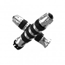 New Universal CNC Aluminum Rubber Rizoma Motorcycle Handle Grips Honda Suzuki Yamaha R033
