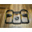 Universal Motorcycle Safe Guard E103 Leg Guard Crash Guard ABS Molding 16 Gauge inner Metal For Suzuki GS150