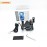 Aluminium C2 Mobile Holder with USB Charger Motorcycle Handlebar Rear View Mirror Phone Holder for 4-7 Inch Universal Cell Phone GPS Mount