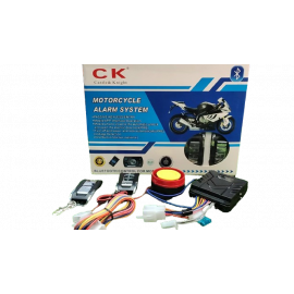 HJG Push Start Bluetooth App Remote Security Lock Anti Theft Alarm System For Bike Motorcycle Suzuki, Yamaha, Honda