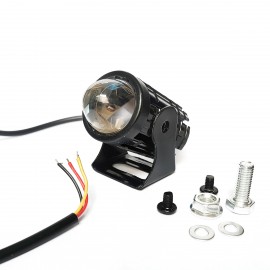 1 Piece HJG Mini Driving Motorcycle Led Light 20w Dual Tone 3-Wires Fog Led