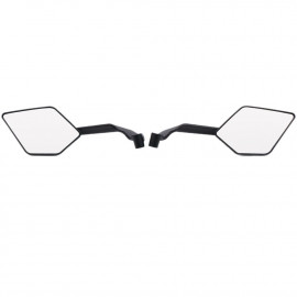 Universal New Aerodynamic Rotary Adjustable Big Mirrors Motorcycle Wind Wing Side Rearview Mirrors Metal Body