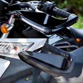 Motorcycle Protection Gear Windproof Handlebar Hand Guards Motorbike Accessories LED Flashing Protector Shield Universal Yamaha YBR YBRG YBZ, Honda CB150F CB125F, Suzuki GR150, GS150, GD110