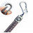 1-PC Leather Metal Badge Strap Keychain Keyring Hook brown black Leather Strap bronze braided Metal keyring for Toyota