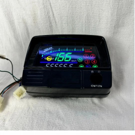 AKE - Motorcycle New Digital Speedo Meter Waterproof Single Colorful Display Speedo Meter for Bike CD70 Chinese 70cc Bike