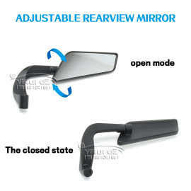 Universal Aerodynamic Wide Angle Rotatable Adjustable Metal Body Mirrors Motorcycle Wind Wing Side Rearview Mirrors Metal Body Black Kawasaki wing mirror Universal Aerodynamic Wide Angle Rotatable Adjustable Metal Body Mirrors Motorcycle Wind Wing Side Rearview Mirrors Metal Body Black Kawasaki wing mirror