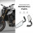 Universal Aerodynamic Wide Angle Rotatable Adjustable Metal Body Mirrors Motorcycle Wind Wing Side Rearview Mirrors Metal Body Black Kawasaki wing mirror