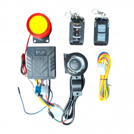 AKE - CK Push Start Bluetooth Mobile App Remote Security Lock Anti Theft Alarm System For all Bike Motorcycles