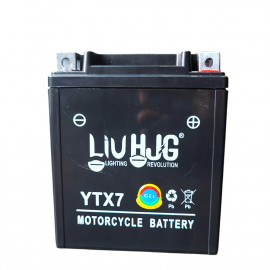 AKE HGJ Motorcycle Dry Battery 7Ah / 12v For Honda CB150F, Yamaha YBR YBRG YBZ YBZDX Wego Derbi Suzuki GD110, GR150, GX125