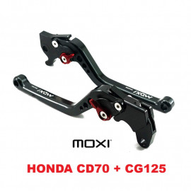 MOXI Original Adjustable Clutch & Brake Lever - 6 Position for Honda CD70, CG125, Pridor 100, CG125SE