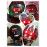 Helmet LED Flash Light with Rechargeable Battery for Motorcycle Bike Helmet, 3 Flashing Mode and Waterproof Helmet Flash Light