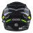 JIEKAI Motorcycle Helmet 902 SPLASH GREEN Motorcycle Uncovered Helmet Flip up Chin Double Visor Full Face New Model with Spoiler DOT Certified