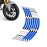 High Quality Motorcycle Tyre Waterproof Wheel Logo Sticker Rim Personality Reflective Stripe Yamaha Rim Sticker