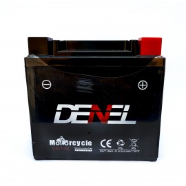 DENEL DRY BATTERY 5AH / 12V FOR HONDA , YAMAHA, SUZUKI