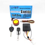 HJG Remote Alarm Security Lock System For Bike Motorcycle Suzuki, Yamaha, Honda