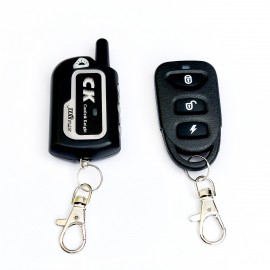 CK Two 2 Way Motorcycle Alarm System Remote Control Vibration Alarm Theft Protection Moto Scooter Motor Security Alarm Engine Start