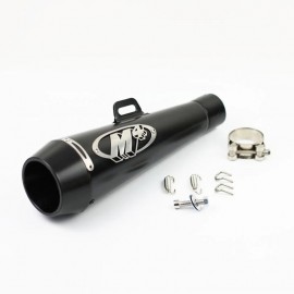 Motorcycle M4 Exhaust Matt Black without DB killer Size 320mm High Quality