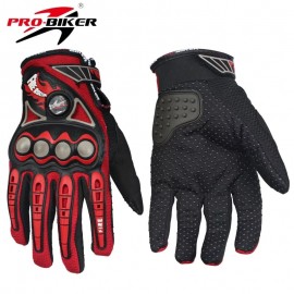 Winter Mask + Pro Biker Gloves MCS-23 Black