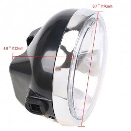 Universal Round Headlight withotu 
