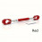 Motorcycle Handle Cross Bar Extension For LED Lights and Mobile Holder Buttons Reduce Vibration