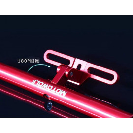 Universal Handle Center Rod Extension Multi Bar Holder Clamp Bar Aluminum Alloy Handle Mount