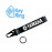 1-PC Motorcycle Collectable Strap Embroidery Keyring Keychain For Yamaha YBR, YBRG, YBZ, YBZ-DX, YD100, R3, R1 Black