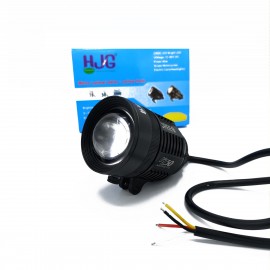 KZ30 CREE 60W Dual Colour 3 Function Adjustable Motorcycle LED Headlight Zoom in Out Fog Light