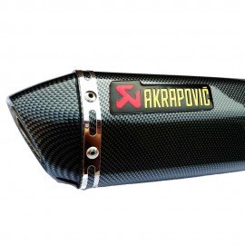 Motorcycle Akrapovic Carbon Fiber Exhaust Muffler With Accessories