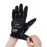 Pro Biker Gloves MCS-01C Mobile Friendly Touch Racing Gloves Black