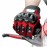 Pro Biker Half Gloves MCS-04C Red