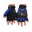 Pro Biker Half Gloves MCS-04C Blue