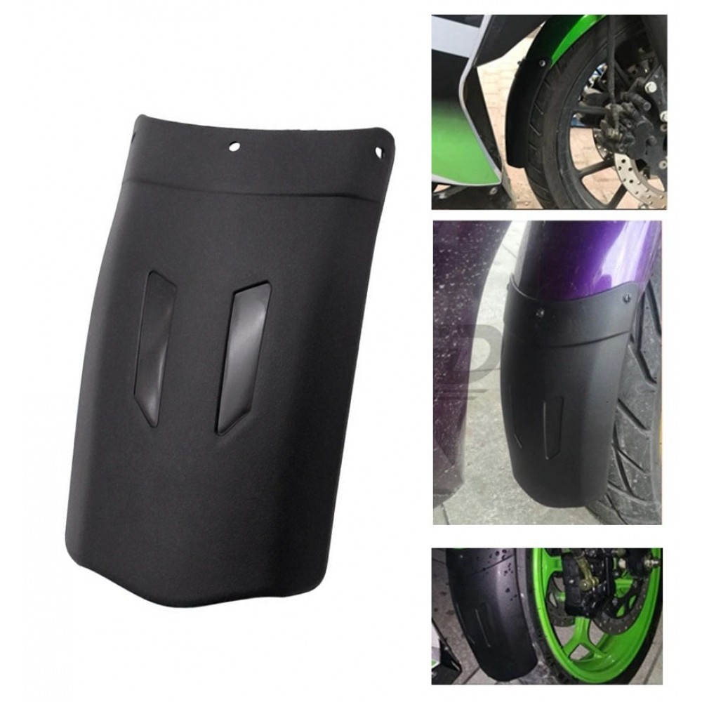 Universal Motorcycle Front Fender Extension - Plain