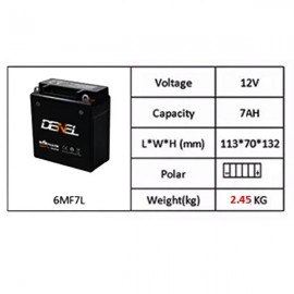 HONDA CB150F DRY BATTERY