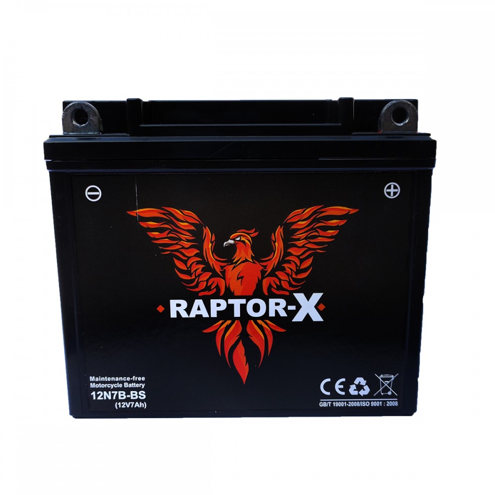 RAPTOR-X DRY BATTERY 7Ah