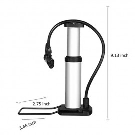 MINI FOOT AIR PUMP FOR CAR & MOTORCYCLE