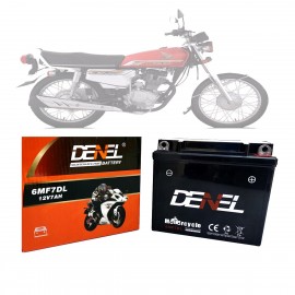 DENEL DRY BATTERY FOR HONDA CG125 SPECIAL EDITION 6MF7DL DENEL DRY BATTERY FOR HONDA CG125 SPECIAL EDITION 6MF7DL