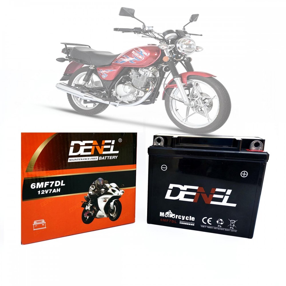 DENEL DRY BATTERY FOR SUZUKI GS150 - 6MF7DL