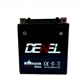 DENEL DRY MOTORCYCLE BATTERY FOR DERBI STX 150 12VOLT 7AH