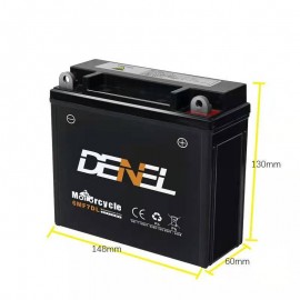 DENEL DRY BATTERY FOR HONDA CG125 SPECIAL EDITION 6MF7DL